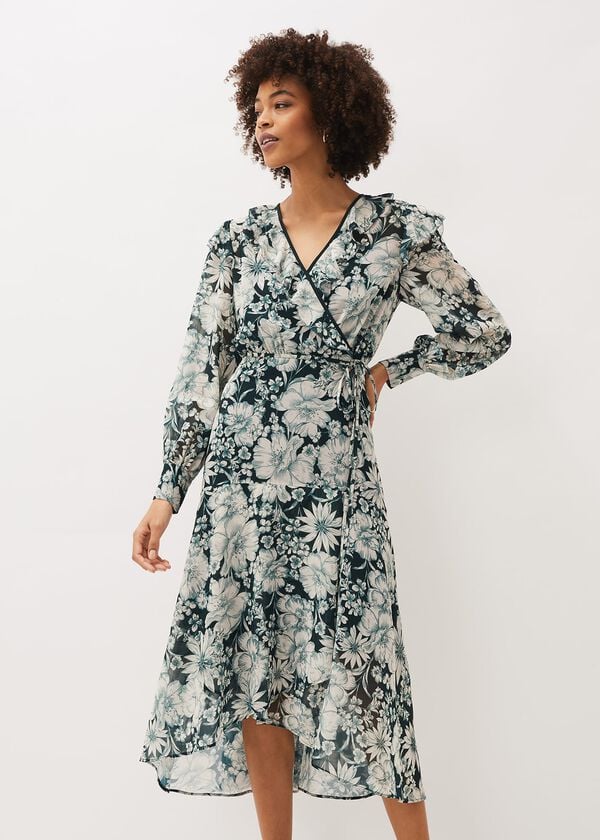 phase eight Indiana Floral Tiered Dress