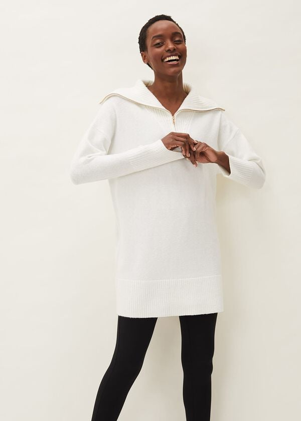 phase eight Isabella Zip Up Tunic Dress