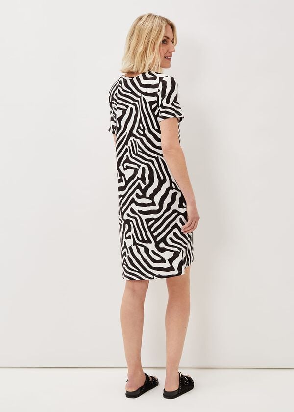 Phase Eight Isabelle Zebra Print Dress