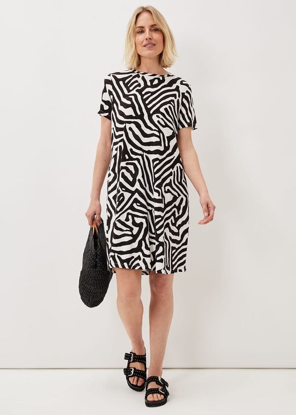 Phase Eight Isabelle Zebra Print Dress