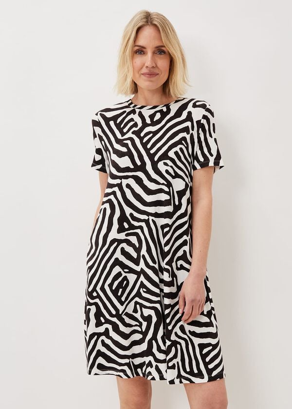 phase eight Isabelle Zebra Print Dress