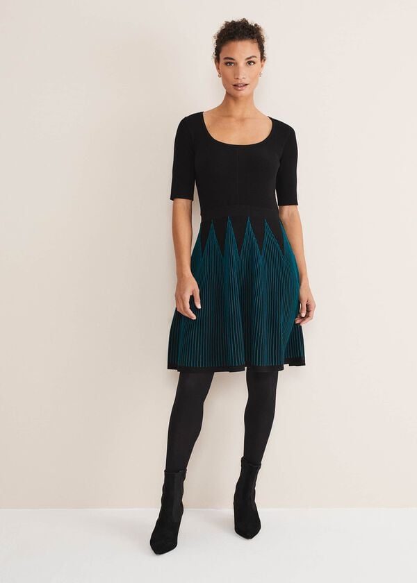 Phase Eight Isadora Knitted Mini Dress