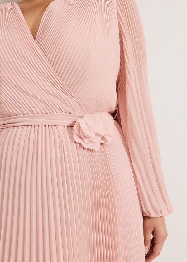 Phase Eight Isadora Pale Pink Maxi Dress