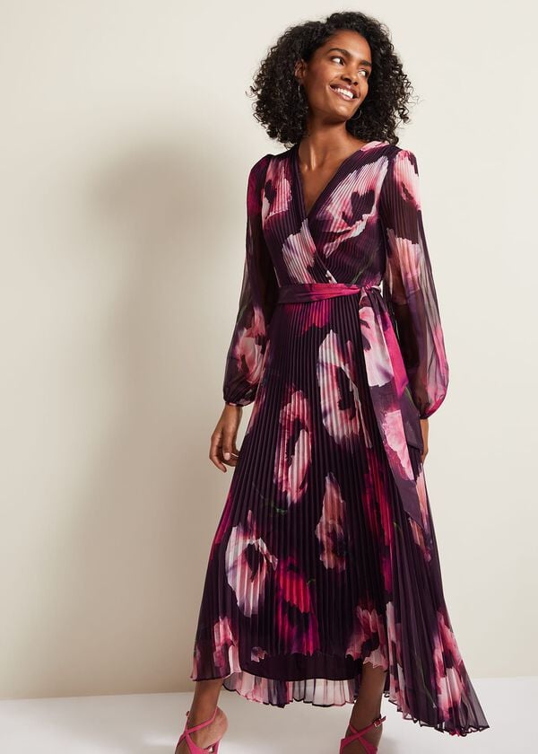 Phase Eight Isadora Pleated Dress