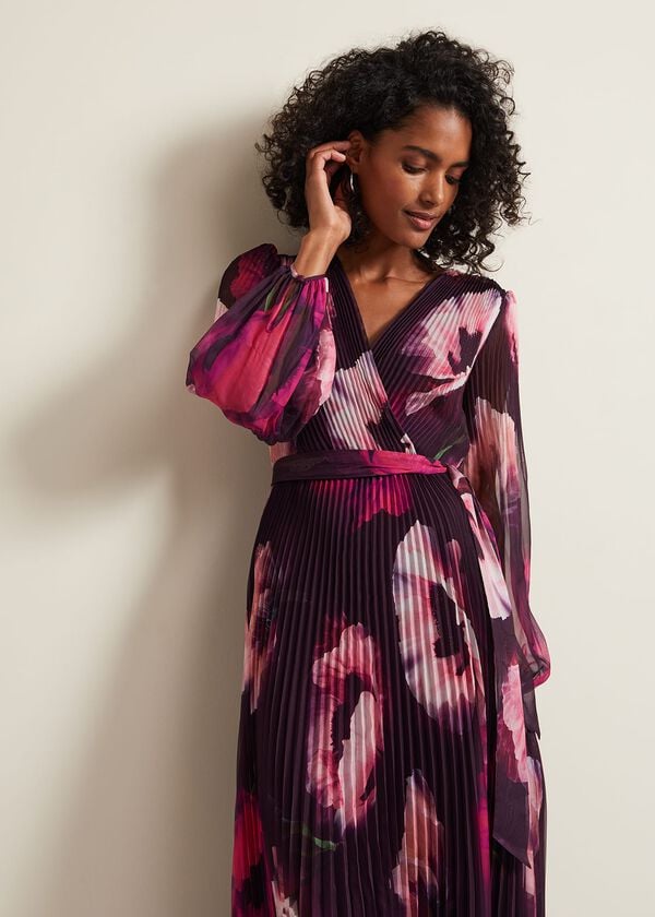 Phase Eight Isadora Pleated Dress