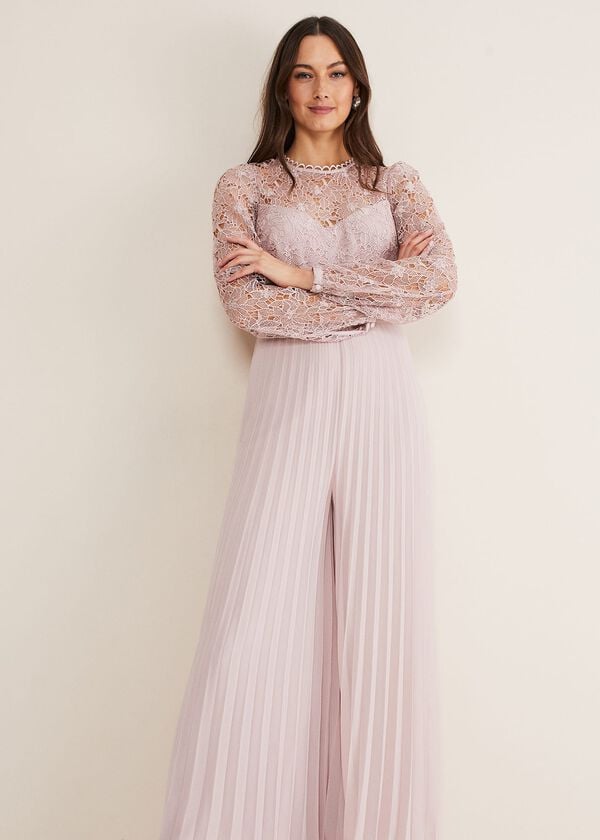 Phase Eight Isla Lace Wide Leg Jumpsuit