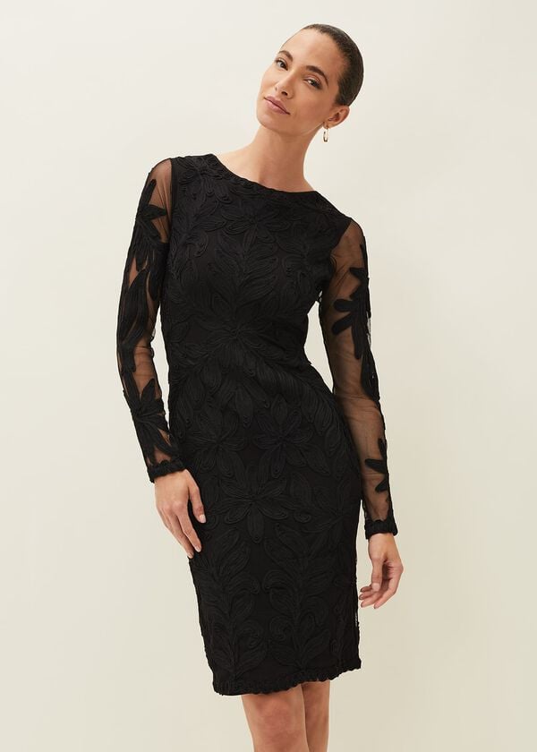 Phase Eight Isobel Tapework Lace Dress