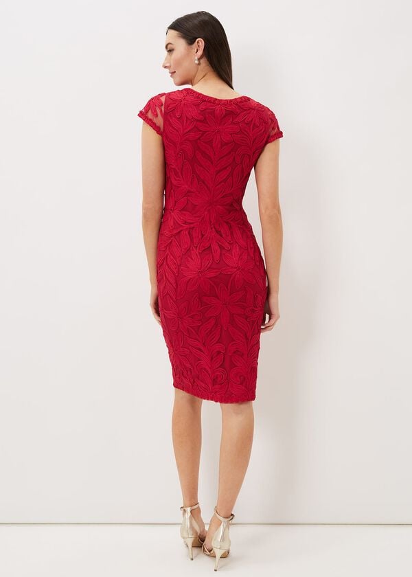 Phase Eight Isobel Tapework Midi Dress