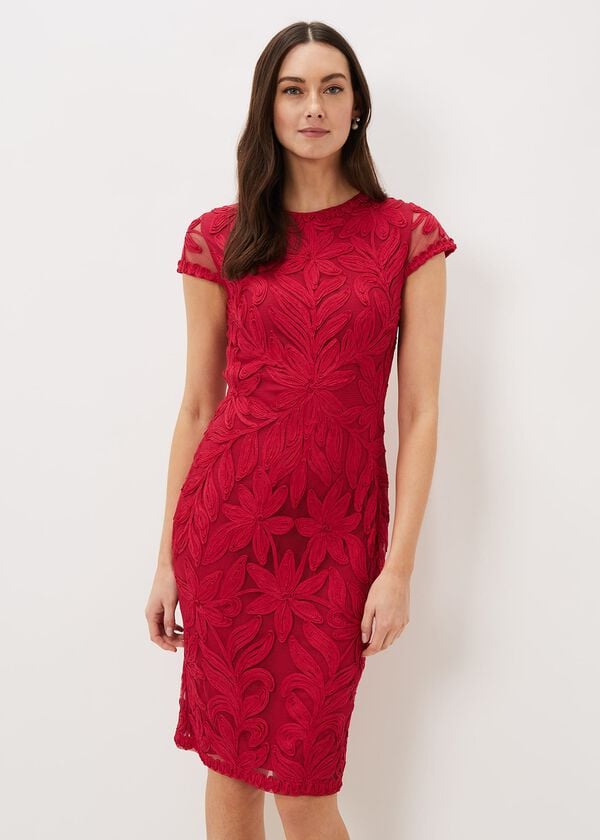 phase eight Isobel Tapework Midi Dress