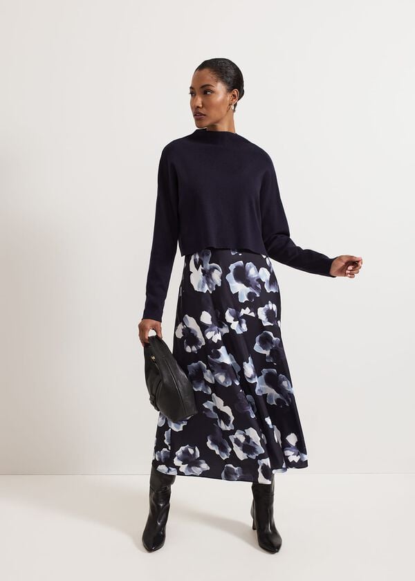 Phase Eight Issy Layered Jumper Dress