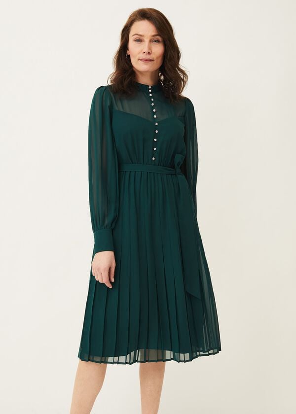 Phase Eight Izzy Button Detail Dress