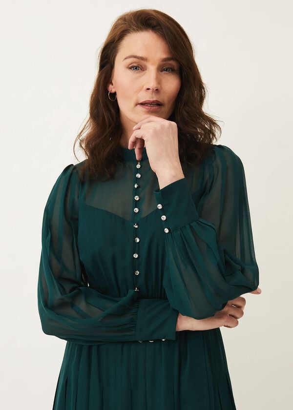 Phase Eight Izzy Button Detail Dress