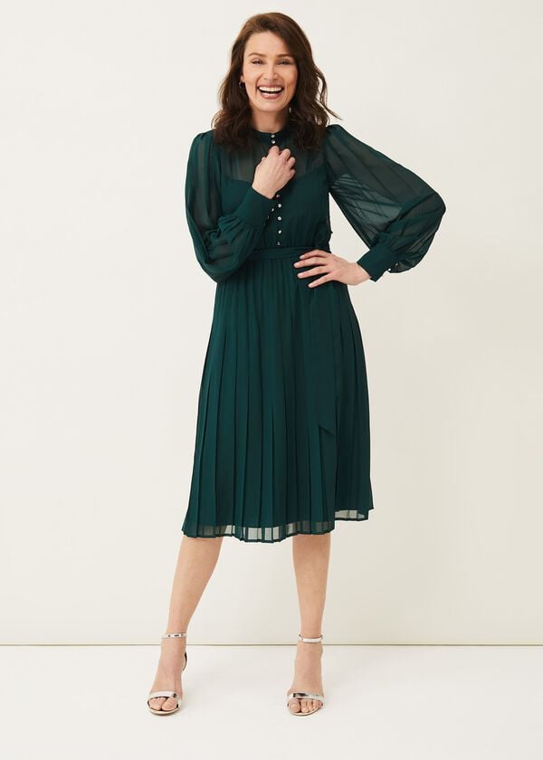 phase eight Izzy Button Detail Dress