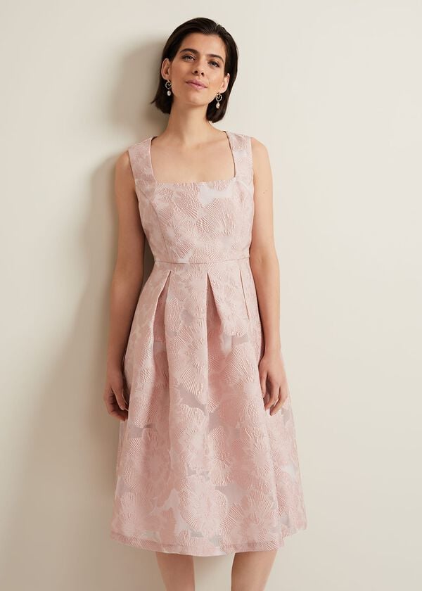 phase eight Jacesta Jacquard Fit And Flare Dress