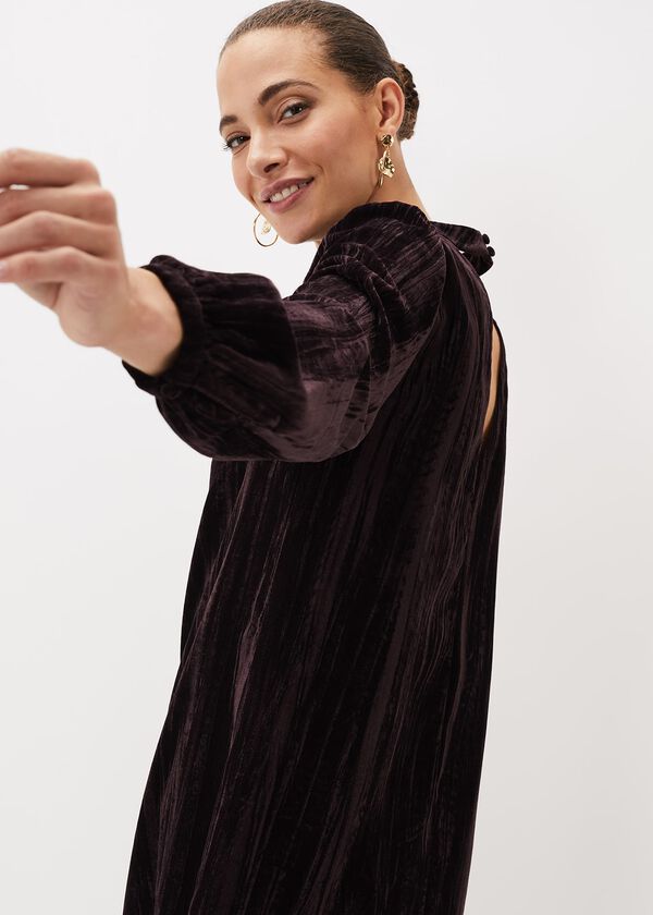 Phase Eight Jacinda Velvet Shift Dress