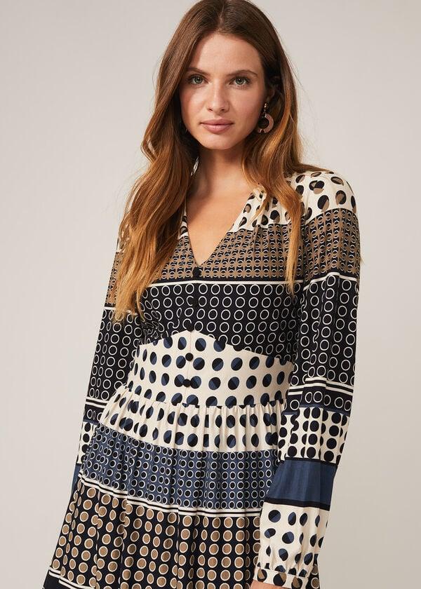 Phase Eight Jacinta Spot Print Dress