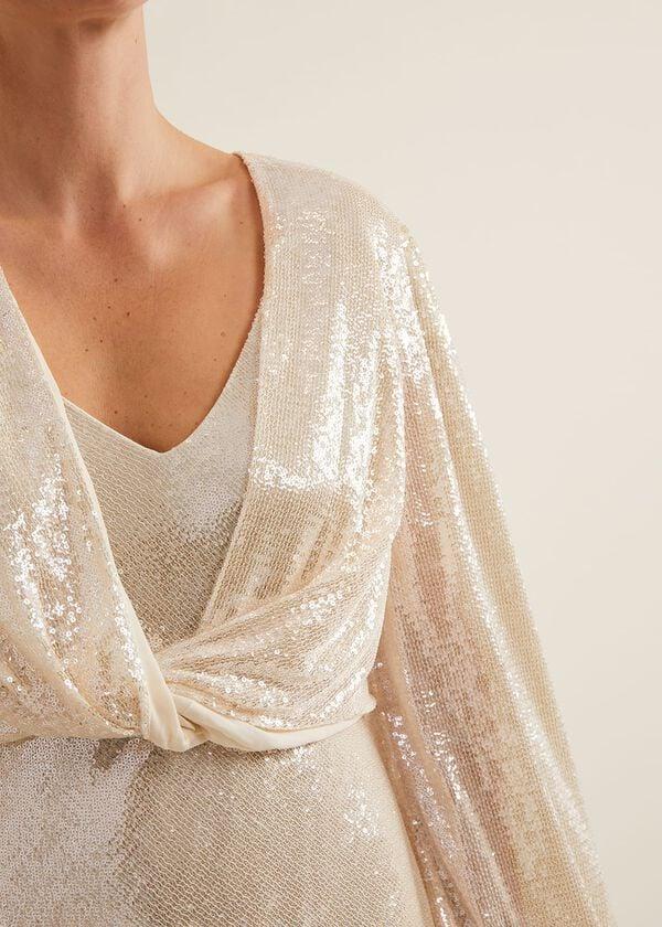 Phase Eight Jamila Sequin Maxi Bridal Dress