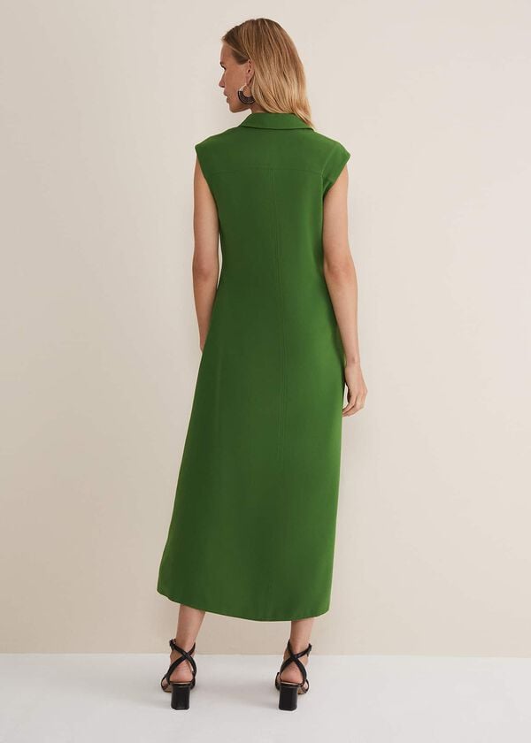 Phase Eight Janine Green Maxi Dress