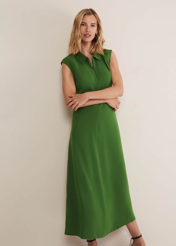Phase Eight Janine Green Maxi Dress