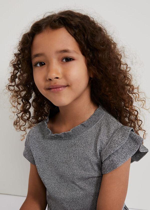 Phase Eight Jayla Silver Knit Dress