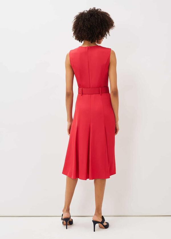 Phase Eight Jayne Belted Panelled Dress