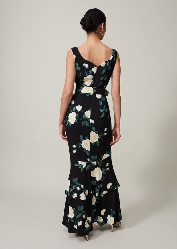 Phase Eight Jazmina Belted Tiered Dress