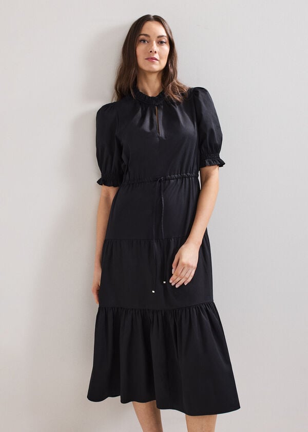 Phase Eight Jen Cotton Midi Dress