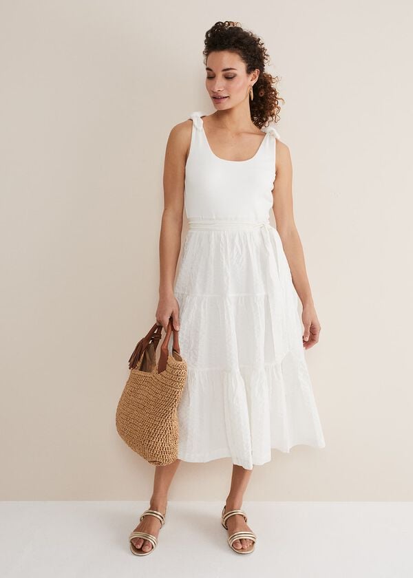 phase eight Jennie Strappy Tiered Dress