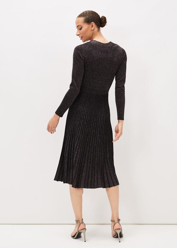 Phase Eight Jessamine Shimmer Knit Dress