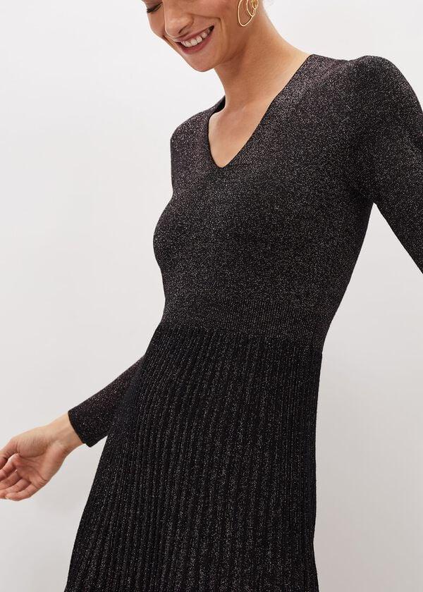 Phase Eight Jessamine Shimmer Knit Dress