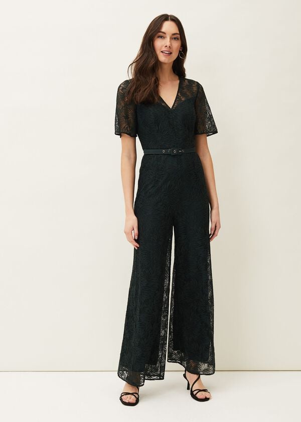 phase eight Jilly Lace Jumpsuit