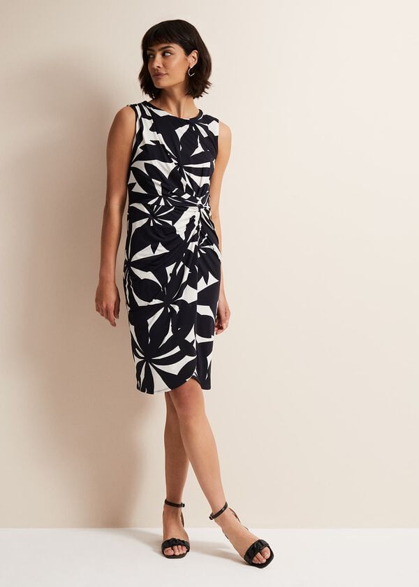 Phase Eight Joanna Leaf Print Bodycon Dress