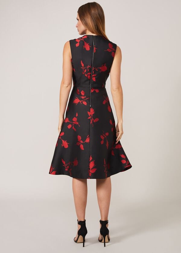 Phase Eight Jordyn Floral Jacquard Dress
