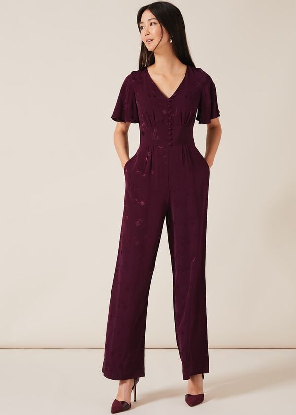 Phase Eight Josie Jacquard Jumpsuit