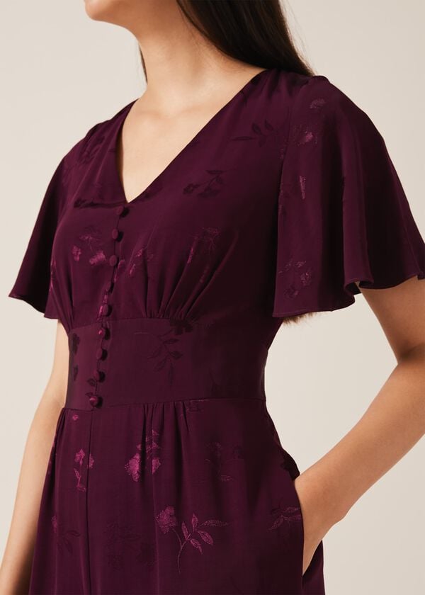 Phase Eight Josie Jacquard Jumpsuit