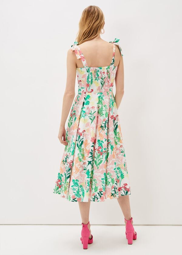 Phase Eight Joyce Printed Fit & Flare Dress