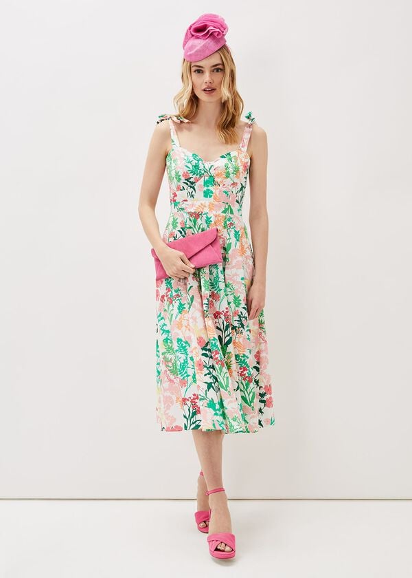 Phase Eight Joyce Printed Fit & Flare Dress