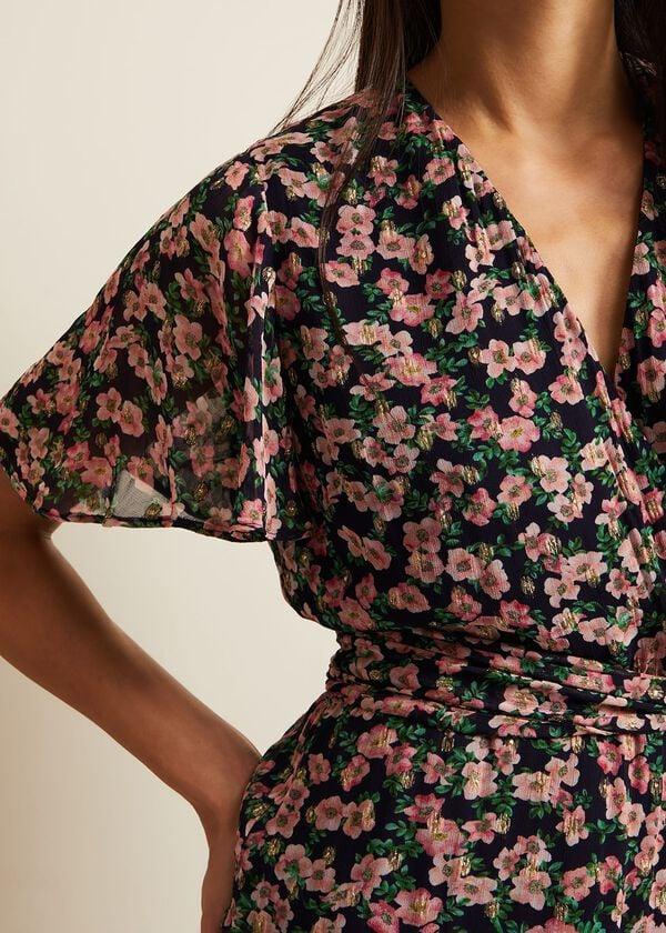 Phase Eight Juliette Fil Coupe Print Dress