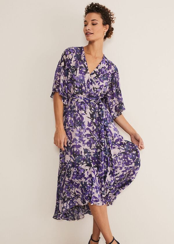 phase eight Juliette Floral Wrap Midaxi Dress
