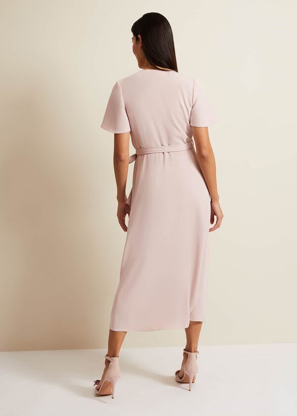 Phase Eight Julissa Frill Wrap Midi Dress