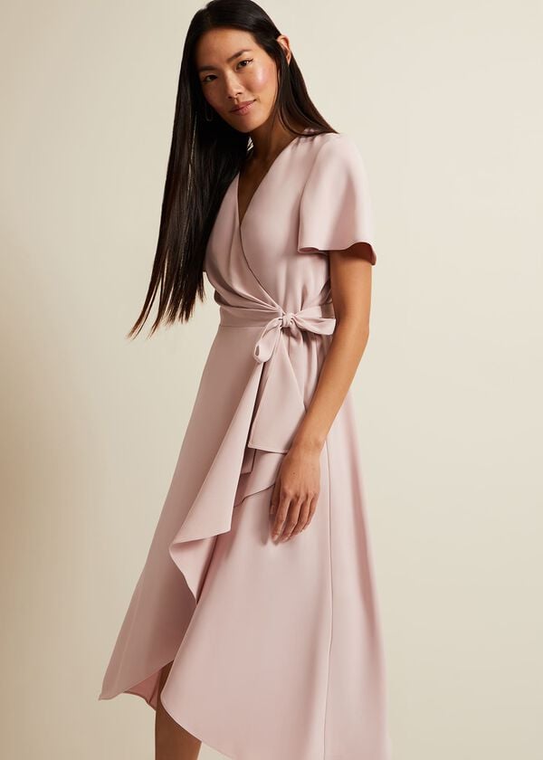 Phase Eight Julissa Frill Wrap Midi Dress