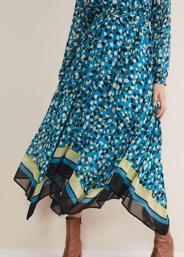 Phase Eight Juno Border Hem Midi Dress