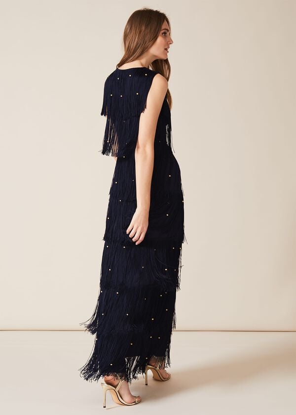 Phase Eight Kandice Fringe Maxi Dress