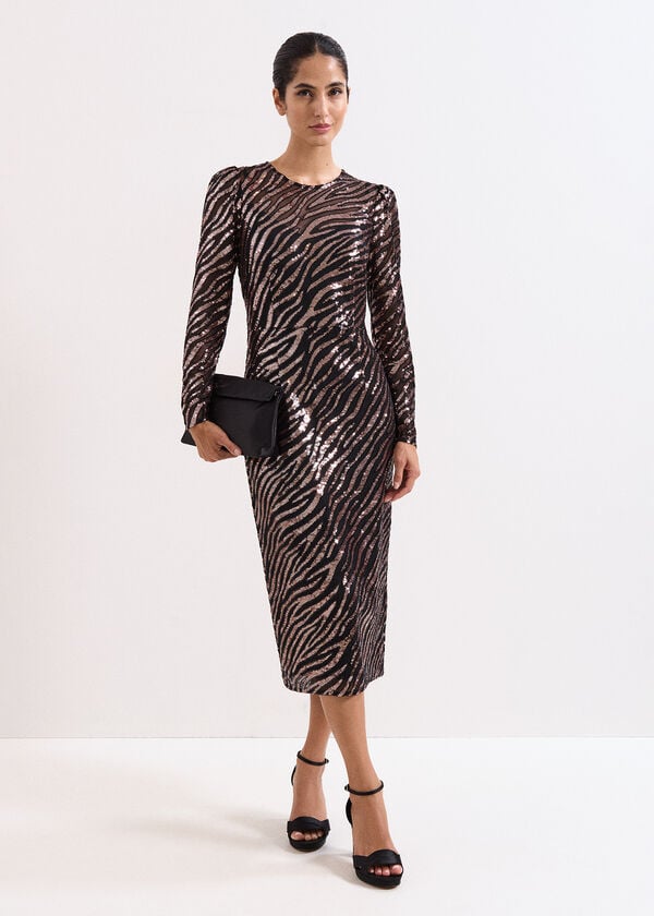 phase eight Kate Sequin Dress