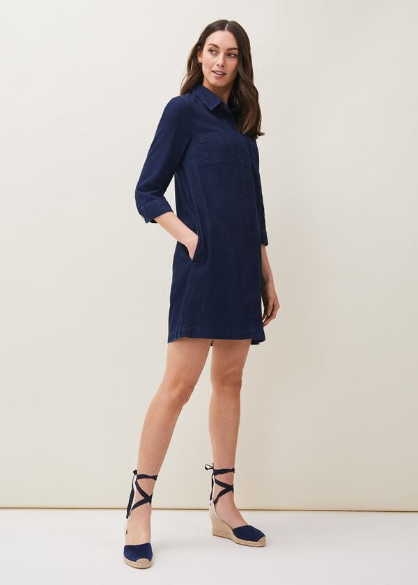 Phase Eight Katie Denim Dress