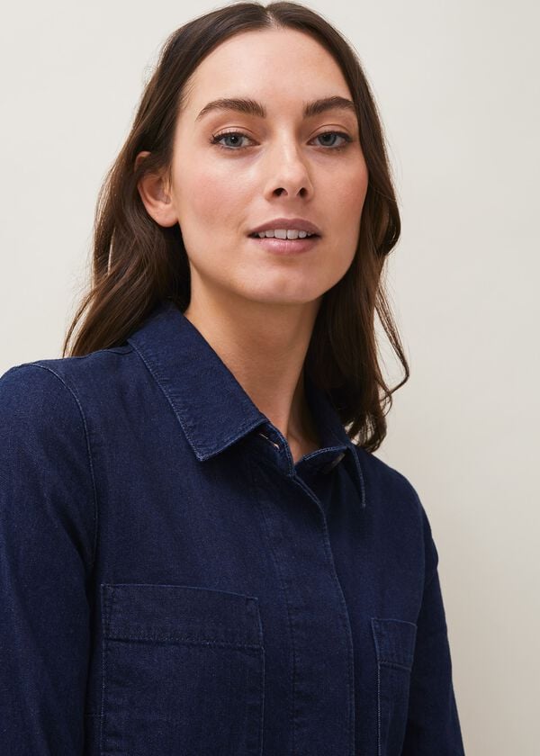 Phase Eight Katie Denim Dress