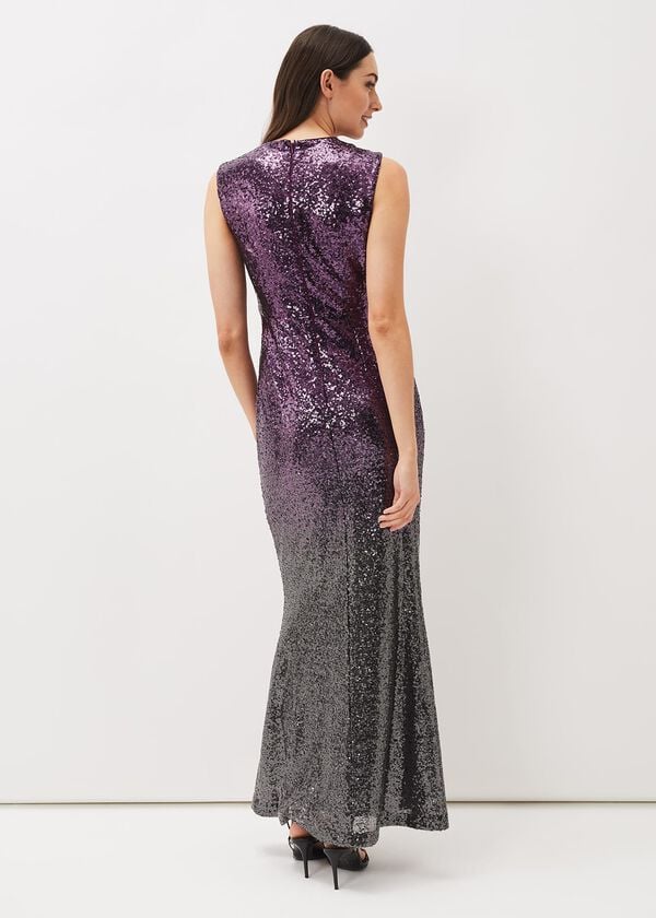 Phase Eight Keiley Sequin Maxi Dress