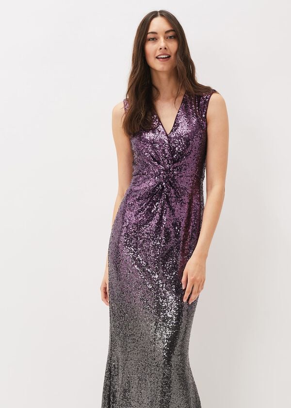 Phase Eight Keiley Sequin Maxi Dress