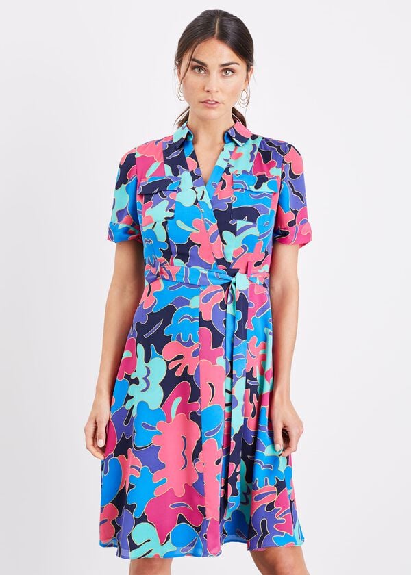 Phase Eight Kelis Abstract Print Dress