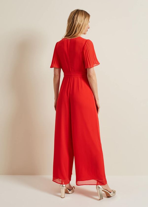 Phase Eight Kendall Pleat Jumpsuit